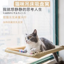 고양이 펜션 개벽 곤돌라 고양이 햇빛 쬐는 신기의 발코니 유리 빨판형 원형 수제 압편기-55178, 옵션02, M-중형