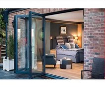 알루미늄 미닫이중문 대형 접이식 강화유리 샤시 시공, 사이즈문의 010-7906-6214, 1개