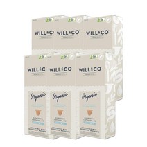 윌앤코 네스프레소 호환 커피 캡슐 10개 Will Co Nespresso Compatible Coffee Capsules, 6팩