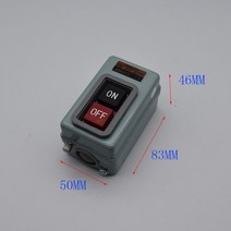 워크인스위치 푸시 버튼 전원 삼상 전원 제어 시작 ac 380v 10a15a30a 3p 1.52.23.7kw tbsn-310 tbsn-315 tbsn-330, 1개