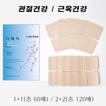 참그루 토르마린 원적외선방사 냄새없는 더패치 관절파스 근육통파스 허리파스 무릎파스 손목파스 발목파스 손가락파스 오십견 자석파스, 2팩, 30매입