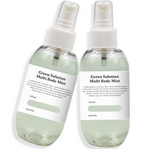 녹산 그린 솔루션 멀티 바디미스트 150ml, 2개