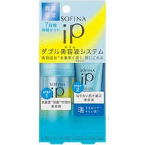 일본직발송 6. 소피나 iP (아이피) 【체험 세트】베이스 케어 세럼 30g 인터링크 세럼 lt 싱싱한 gt 14g, 싱싱하고 싱싱하다_One Color, 싱싱하고 싱싱하다_One Color, 상세 설명 참조0