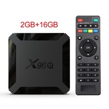 TV 셋톱 박스 스마트 수신기 OTT VONTAR-X96Q 안드로이드 10 4K Allwinner H313 쿼드 코어 2GB 16GB 지원 와이파이 TVBOX 미디어 플레이어 1G, Au 플러그_2G16G, Au 플러그+2G16G