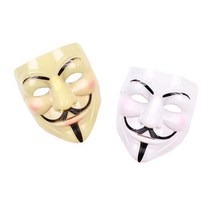 연극 공연 의상소품 브이포 가면 2개 무도회가면 영화, 화이트