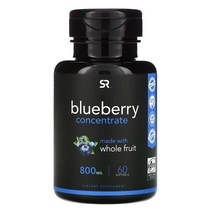 스포츠리서치 블루베리 컨센트레이트 800mg 소프트젤, 60개입, 1개