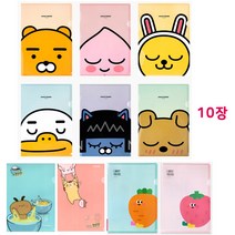 카카오프렌즈 엘자화일 10장, 라이언 세트