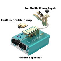 정시출고 HZY 958 MAX 다기능 LCD 화면 분리 기계 내장 진공 펌프 전화 수리 유리 프레임 제거, 한개옵션0