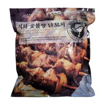 [코스트코] 라쿠치나 직화 숯불향 닭꼬치 1.5kg 야외바베큐 캠핑요리, 드라이아이스 추가 포장 (한여름에 추가추천)
