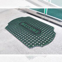신발털이 깔판 우천시 물빠짐 현관매트 그린 업소용매트 발매트추천 로고