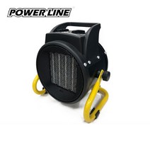 파워라인 팬히터 PL1506-02 03 05 산업용 2KW 3KW 5KW 미니 전기 난로, 2.PL1506-03