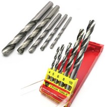 고강도 철판 드릴 비트 세트 5종 K-428 철판용-72394EA, DD_ 본상품선택