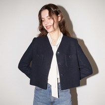 [백화점매장 정품출고] 올리브데올리브 브이넥 크롭 자켓(OH3XCJ141)