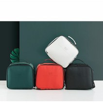 복스마켓 +[복스마켓]+_ 미니보냉백 나들이쿨러백 보냉 도시락파우치 보온보냉가방, option__ 클래식 스퀘어 보온 보냉백 아이스백 도, option__ 클래식 스퀘어-블랙
