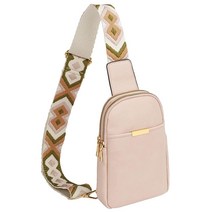 KKXIU 여성용 스몰 슬링 백 크로스바디 트렌디 패니 팩 비건 가죽 미니 휴대폰 십대 지갑 라이트 그레이. 캐주얼 486994, Pink