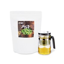 작두콩깍지차 작두콩차티백 도두어린꼬투리 깍지콩 작두콩종자 작두콩씨앗 칼콩 도두콩 X 100T 티포트세트