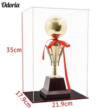 피규어 아크릴 케이스 장식장 진열장 정리함 21.9x17.9x35cm 대형 디스플레이 투명 상자 투명 캐비닛 16 30cm 액션 모델 디오라마 인형 트로피 38