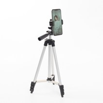 Well 카메라 스마트폰 4단 삼각대 수평계 여행용 DSLR 촬영, 단품