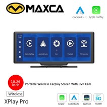 휴대용 모니터 4k 13인치 15인치 maxca xplay pro 무선 apple 인치, 1080p 후면 캠 포함