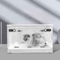 강아지 고양이 산소방 반려견 반려묘 네블라이저방, S 사이즈(3KG 이내)