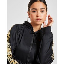 나이키 여성 골드 사이드라인 루즈핏 기모후드집업 XS S