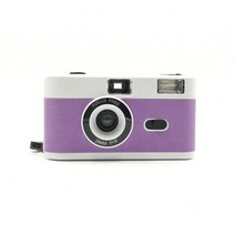 레트로 필름 카메라 35 MM, White Purple_Cam(12exp Colorfi