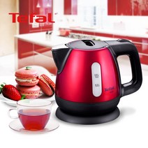 테팔 커피포트 티포트 전기주전자 루비메탈 무선 스테인레스 자동전원차단 넓은주입구 초고속가열 회전받침대 3단계전원차단 세계판매1위 테팔정