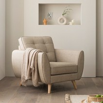 한샘몰pick 씨엘로 프라페 에디션 가죽소파 1인용 3종/택1, B 올리브그린(B)