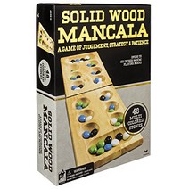 Wood Folding Mancala in Cardboard Sleeve (Packaging may Vary) null, 1, Basic Pack