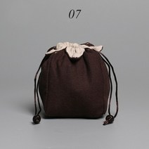 티코지 휴대용 코튼 빈 패브릭 천 티포트 1 스트링 린넨 일일 신제품 1PC, 6.7, 1개