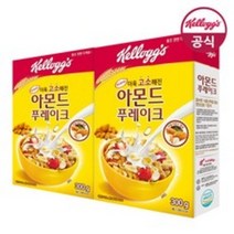 켈로그 아몬드 푸레이크, 300g, 2개