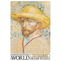 세계명화 직소퍼즐 150pcs: 밀집모자를 쓴 자화상, 학산문화사, 편집부 저
