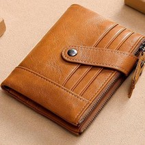 선빛 카오스 남성지갑 가죽 선물 외출 슬림 카드 똑딱이 패션 동전 고급 RFID 도난방지 보안