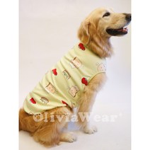 대형견 잠옷 3xl 4xl 5xl 강아지 잠옷, 6XL-가슴둘레 94 길이 74, I