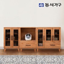 네오 쥴리 참죽원목 렌지대 도어형 2100 주방수납장 세트 NES699, 단품