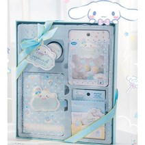 산리오 시나모롤 쿠로미 다이어리 꾸미기 세트 다꾸, 1.시나모롤