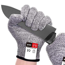 조리용 안전장갑 칼베임 방지 한 쌍, 1set