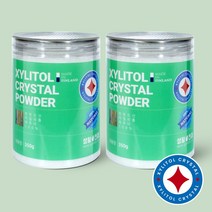자일리톨 가루 분말 100% 핀란드산 크리스탈 설탕 생활천재 350g, 2통
