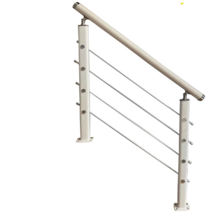 계단난간대 1m 휀스 기둥 프레임 스텐 복층 안전바, 화이트 1미터