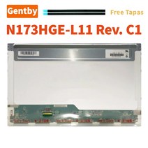 40인치모니터 게임 영화 모니터 듀얼 보조 N173HGE-L11 L11 FHD 1920x1080 LVDS 17.3 인치 40 핀 매트릭스, 02 For ASUS Laptop_01 A Grade