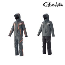 가마가츠 갯바위낚시 방수낚시복 GM-3530챠콜카본블랙, 챠콜카본블랙 L-531411