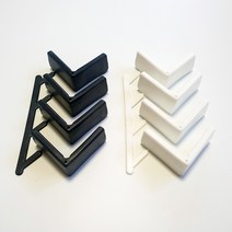 스피드랙 기둥 안전좌 4P 세트, 화이트, 4개