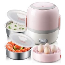 통돌이오븐 고기통돌이220V 미니 전기 난방 상자 휴대용 밥 솥 자동 김이 요리 기계 1L/1.35L/1.4L/2L Mult, 04 4_01 220V_01 EU