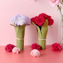 [비아케이] 레드 카네이션 LED 무드등, 단품