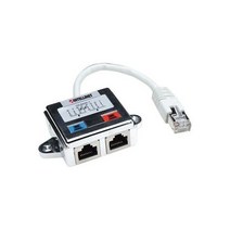 Intel 네트워크 솔루션 2포트 RJ45 이더넷 스플리터결합기 암에서 M으로