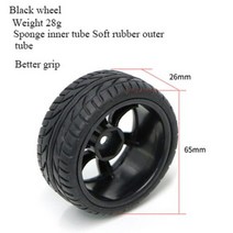 다관절로봇 코딩블럭 휴머노이드 교육 아두이노 65mm 타이어 로봇 스폰지 라이너 스마트 자동차 바퀴 이륜 자체 균형, Package 2