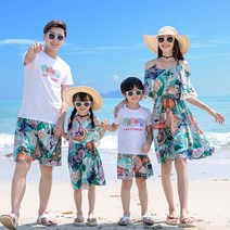 패밀리룩 동남아 여행 여름 바캉스룩 휴양지 리조트