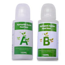 액체 비료 ab 두 부분 세트 액체 수경 정원 식물 식품 비료 모든 식물 꽃 야채 잔디, 없음