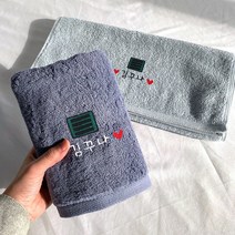 군인제작수건 계급장 A타입 군대수건 자수 타올 곰신 군인선물, 1개, 기본형 베이비블루-C