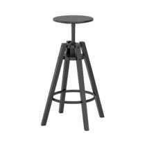 이케아 DALFRED 달프레드 바스툴63-74cm 401.615.95, 블랙_401.615.95